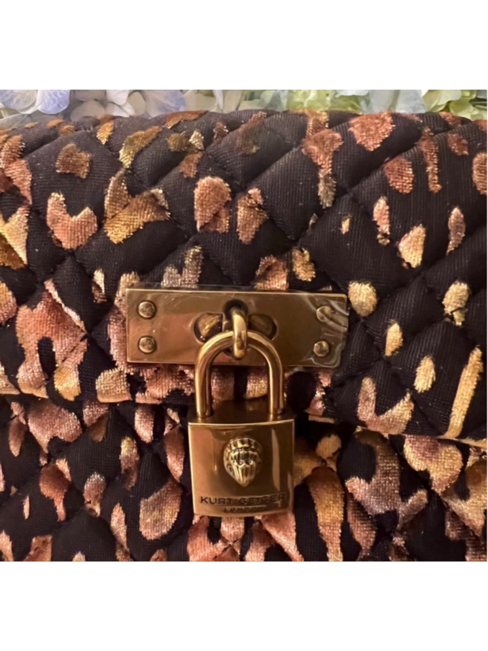 Kurt Geiger London Leopard Print Mini Brixton crossbody NWOT - Picture 5 of 6